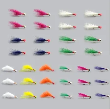 Umělá nástraha Crappie jigy Rybářské návnady 34 ks 1/32