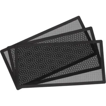 Mapa zdrojů 3dílné balení prachových filtrů pro PC, 280x140mm, magnetický rám, PVC kryt pro