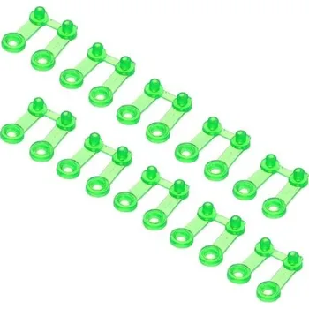 BAAQII 10 ks plastových zelených karet