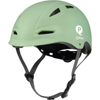 Cyklistická přilba QPLAY Helma dětská Manbo Jade Green, vel. S (46-54 cm)
