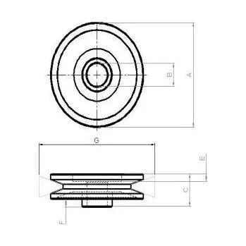 Řemenice, generátor HC-Cargo F 032 135 944