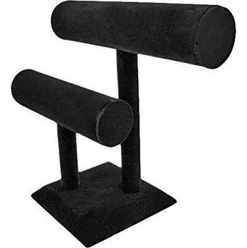 Souprava šperků Prosperk Stojan na náramky semišový duo S2438