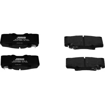 Brzdový systém Sada brzdových destiček, kotoučová brzda JURID 572253J