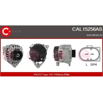Alternátor Generátor CASCO CAL15256AS