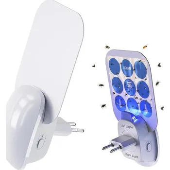 Sada nářadí WUEAOA Zásuvky na lapač much s UV a LED