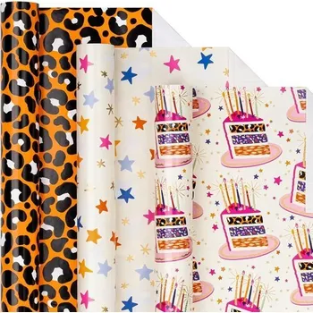 Party dekorace Balicí papír Holijolly k narozeninám - role