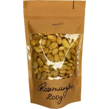 Španělské mandle loupané pražené odrůda Marcona - rozmarýn 200 g