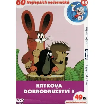 Krtkova dobrodružství 3 [paper sleeve]