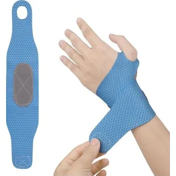 PEUTIER bandáž na zápěstí, měkká bandáž na zápěstí, nastavitelný popruh na ruku, prodyšná kompresní