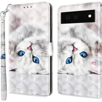 Pouzdro na mobilní telefon BOLELAW Pouzdro pro Google Pixel 6A 5G, magnetické zavírání, flipové pouzdro z umělé kůže s