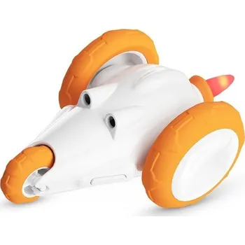 Hračka pro kočku Interaktivní hračka pro kočky SCHITEC, automatická bionická myš s blikajícím LED ocasem pro vnitřní