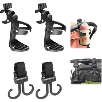 brašna na kolo Držáky na nápoje kiptyg do kočárku, 2 ks