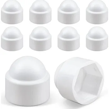 Matice Jeboler 10 kusů šestihranných ochranných krytek M12, krytky šroubů, krytky šroubů na matice a