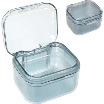 Elektrický zubní kartáček Úložný box na zubní protézy Cleminsta, multifunkční box na zubní protézy, držák na zubní protézy do