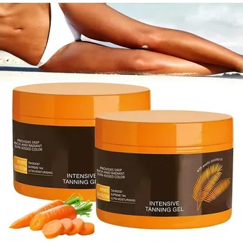 Opalování DAJASD Opalovací krémový urychlovač, 2 ks 150ml Super opalovací mast, urychlovač opalování,