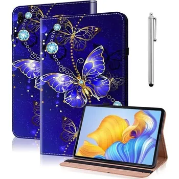 Pouzdro na mobilní telefon Pouzdro TUOLISG pro Honor Pad X9 2023, PU kožené pouzdro Folio Flipové pouzdro Peněženka Držák na