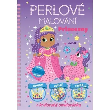 omalovánky Princezny - Perlové malování