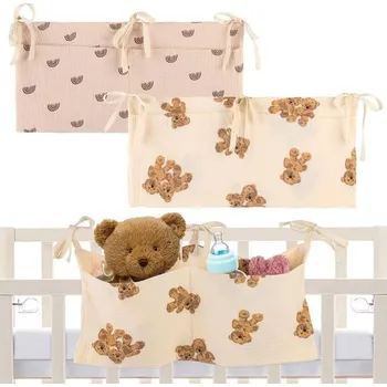 2dílná závěsná úložná taška k nočnímu stolku