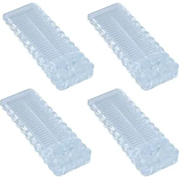 Alyvisun gumové zarážky dveří na podlahy, 4 kusy, protiskluzové dveřní klíny, odolné,