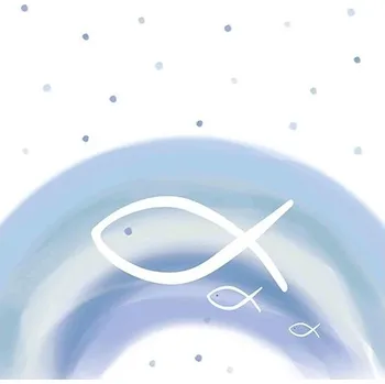 Vlhčený ubrousek Ambiente - Luxusní papírové výrobky Papírové ubrousky - Obědové/párty ubrousky/cca 33x33cm duhově