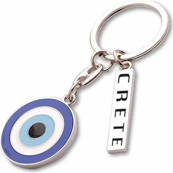 ATP – kovový přívěsek na klíče Kréta „Evil Eye“