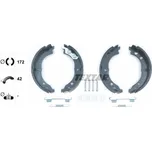 Sada brzdových čelistí, parkovací brzda TEXTAR 91064800