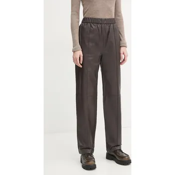 Dámské kalhoty Kožené kalhoty 2NDDAY Jimone 2251561672 hnědá 89X, vel. 36