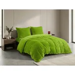 Mikroplyšové povlečení COLAM zelené Rozměr povlečení: 2 ks 70 x 90 cm | 200 x 220 cm, 140x200 / 70x90 cm, 140x220 / 70x90 cm, 200x220 + 2 polštáře 70x90 cm