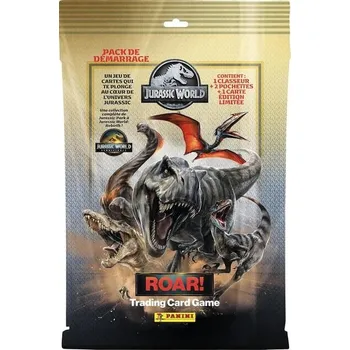 Diamantové malování Starter pack sběratelských karet Panini Jurský svět 4 (složka + 2 obaly + 1 karta, limitovaná edice)