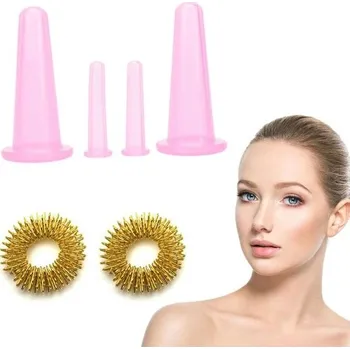 6dílná silikonová sada baňkování