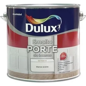 Zahradní dekorace Barva na dveře Dulux, slonovinová, 2,5 l slonovinová bílá 2,5 l (1 balení)
