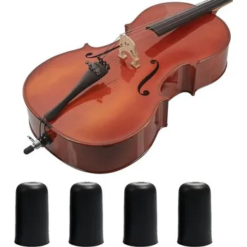 Příslušenství ke stanu Gumový chránič koncového čepu, krytka koncového čepu pro violoncello, chránič nástroje pro