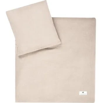 Kojenecká váha Dětské ložní prádlo Julius Zöllner z mušelínu 80x80 + 35x40 cm | 2dílná sada skládající se z