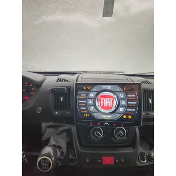 Autorádio TomiMax Fiat Ducato, Peugeot Boxer, Citroen Jumper 10,1" autorádio s Android 14 WIFI, GPS, USB, BT HW výbava: 8 Core 6GB+128GB HIGH, Velikost obrazovky: Dotyková obrazovka: 10,1"
