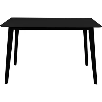 Jídelní stůl House Nordic Jídelní stůl dřevený, bílý, černý, 120x75 cm, Vojens Barva: Černá