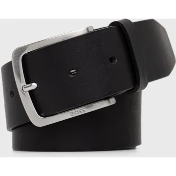 Opasek Kožený pásek BOSS Jor-V_Sz40 50471321 černá 99X, vel. 105