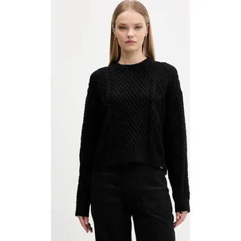 Dámský svetr Svetr s příměsí vlny Guess Jeans W5BR09.Z0561 černá 99X, vel. S