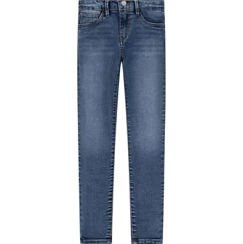 Pánské džíny Dětské rifle Levi's 710 SUPER SKINNY 4EL190 námořnická modř 59X, vel. 158