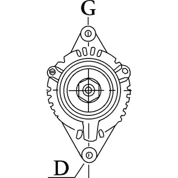 Alternátor Generátor HC-Cargo F 032 110 967