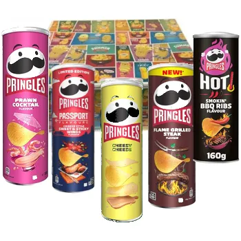 Slaná pochutina Dárková krabice Pringles -&nbsp; New edition