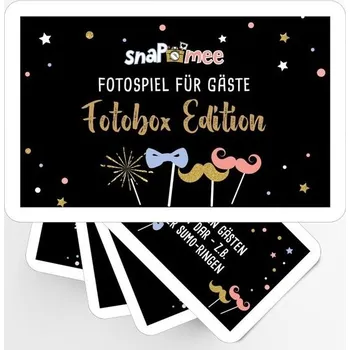 Fotobudka - párty hra od snaPmee - 50+4 fotografických výzev k narozeninám, svatbám a dalším -
