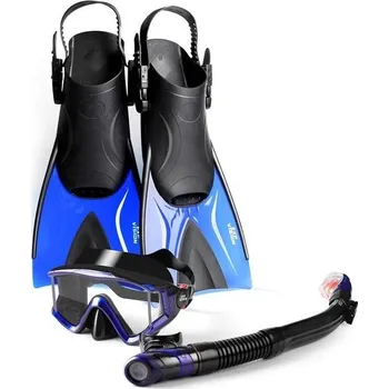 Potápěčské vybavení Sada pro dospělé na šnorchlování s ploutvemi