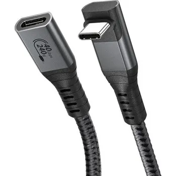 Napájecí kabel Kabel XAOSUN 240W USB4 s Thunderbolt3, kabel Thunderbolt USB-C s rychlým nabíjením 4K při 60 Hz a