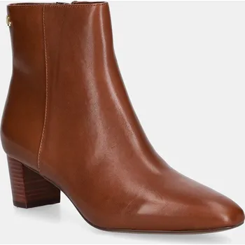 Dámská obuv Kožené kotníkové boty Lauren Ralph Lauren Demi 802974503001.200 hnědá 88X, EUR 38.5