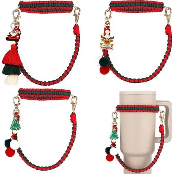 Termoska PEUTIER 3ks vánočních popruhů na láhev