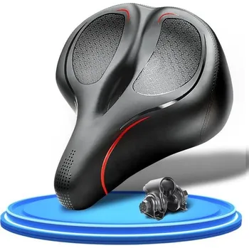 Sedlo na kolo COICER, pohodlné měkké paměťové pěnové ergonomické tlumící nárazy, prodyšné sedlo na