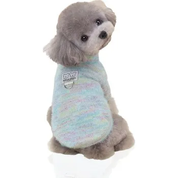 Obleček pro psa YAODHAOD Psí svetr pro malé psy, kočičí svetr, pletený svetr, plyšový, měkký, pohodlný, teplý pro