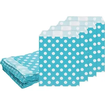 Party dekorace QUARKZMAN 100 kraftových papírových sáčků