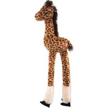 Hračka pro psa Hračka Dog Fantasy Jumbo žirafa pískací a šustící 87 cm