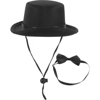 Obleček pro psa BESPORTBLE 1 sada klobouk pro domácí mazlíčky, čepice s motýlkem, kostým pro domácí mazlíčky,